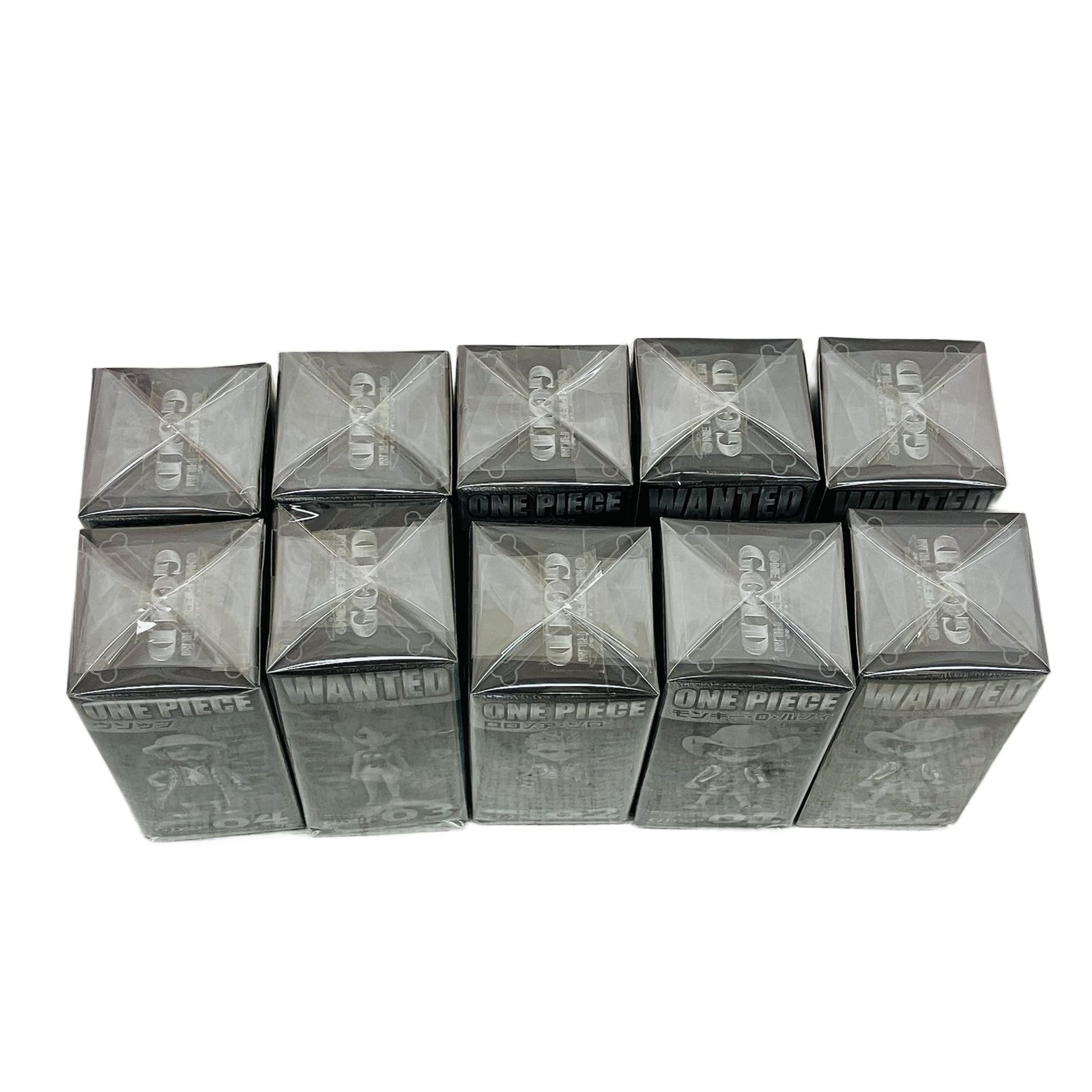 バンプレスト ワールドコレクタブルフィギュア ワンピースFILM GOLD