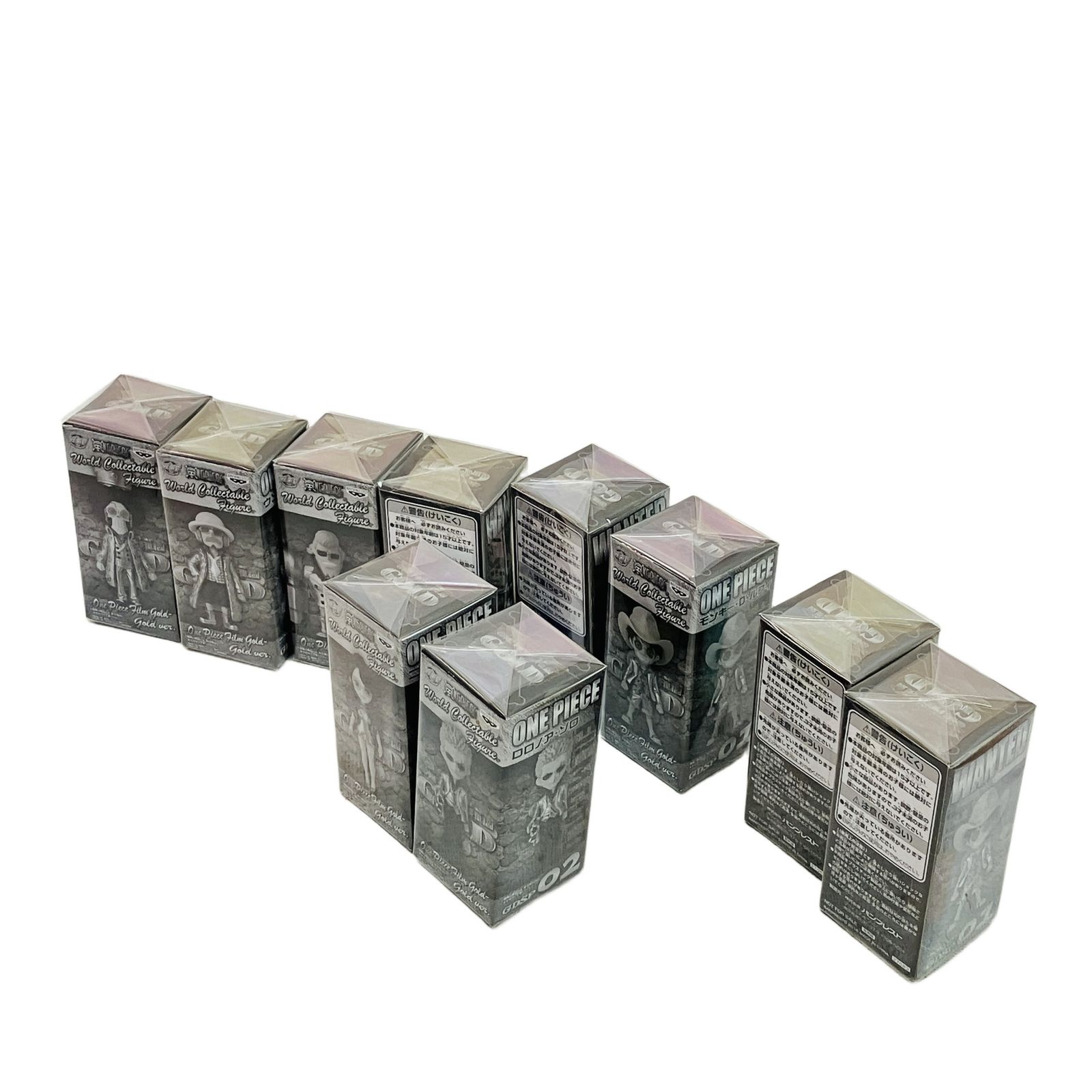 バンプレスト ワールドコレクタブルフィギュア ワンピースFILM GOLD