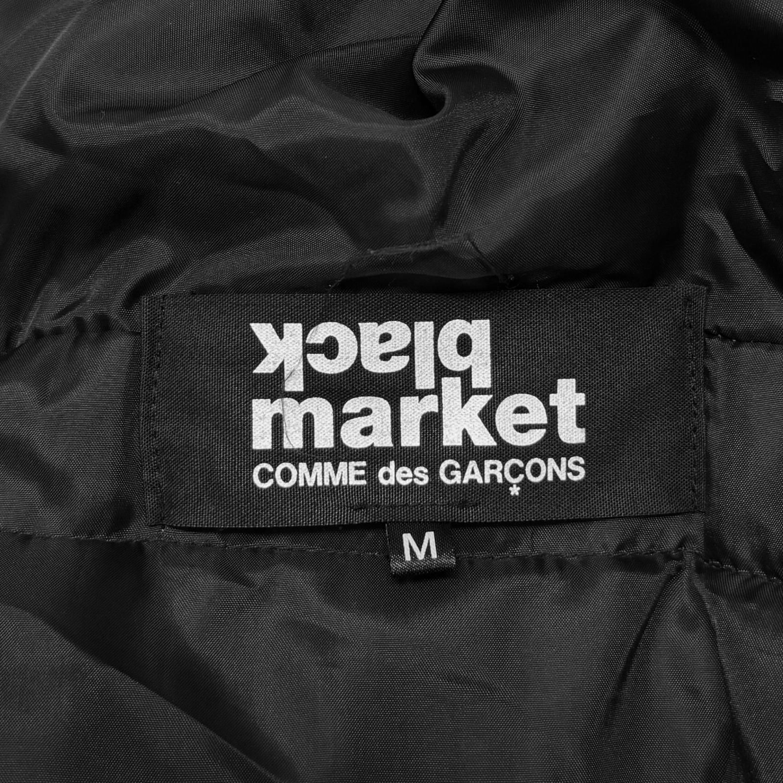 COMME des GARCONS 17SS black market 中綿マウンテンパーカー