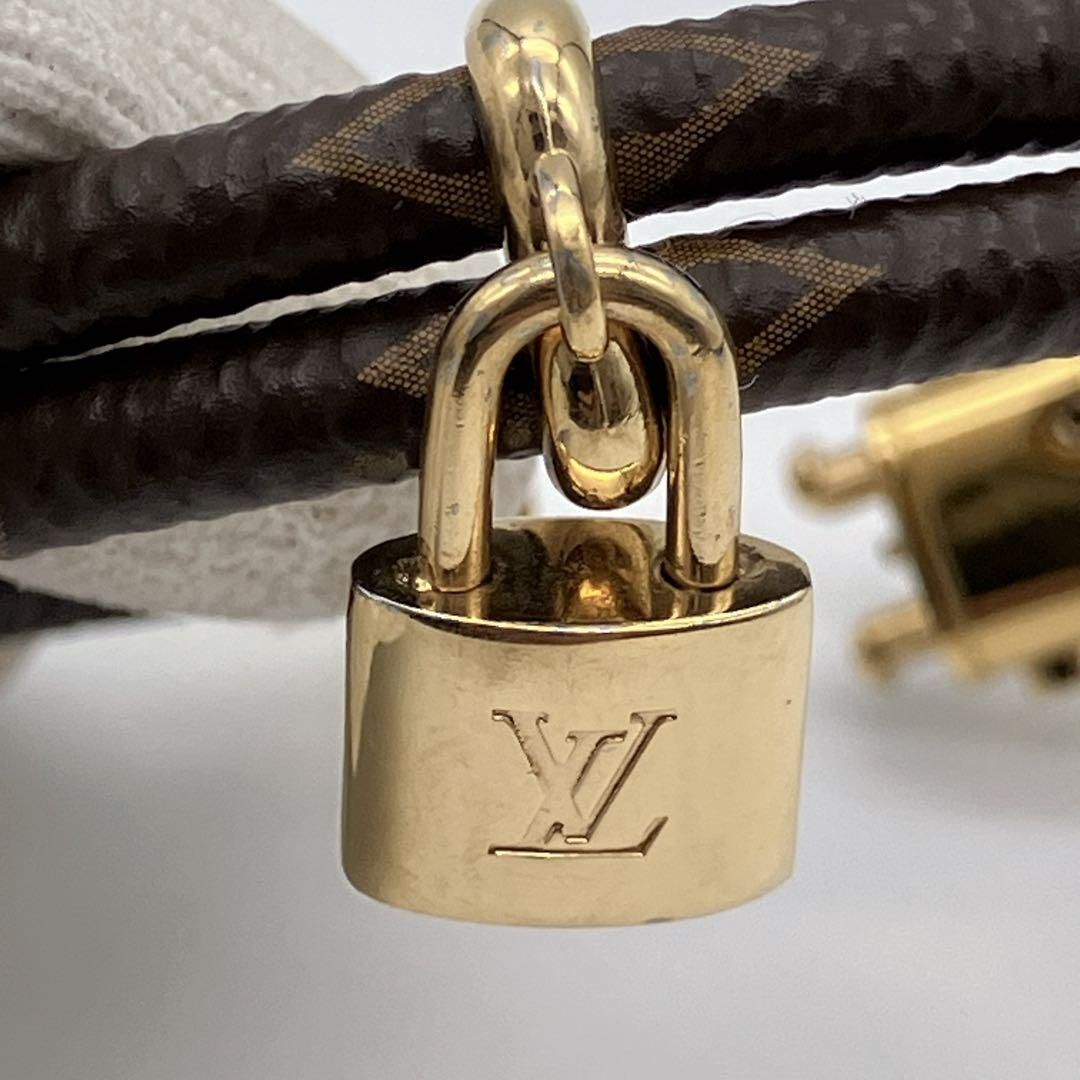 極美品❣️LOUIS VUITTON ルイヴィトン モノグラム柄2連 ブレスレット