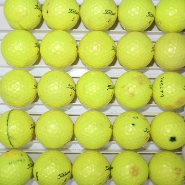 50個 練習用 プロV1x 2019～2020年モデル イエロー Cランク