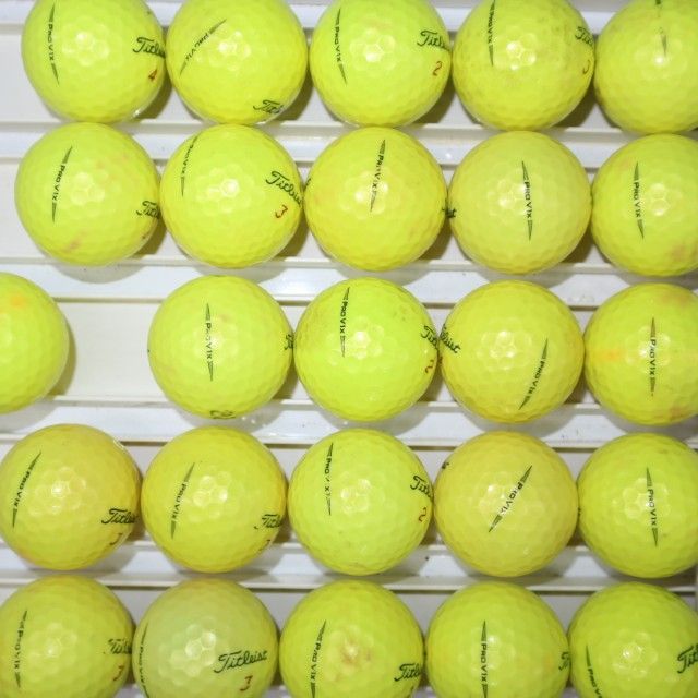 50個 練習用 プロV1x 2019～2020年モデル イエロー Cランク