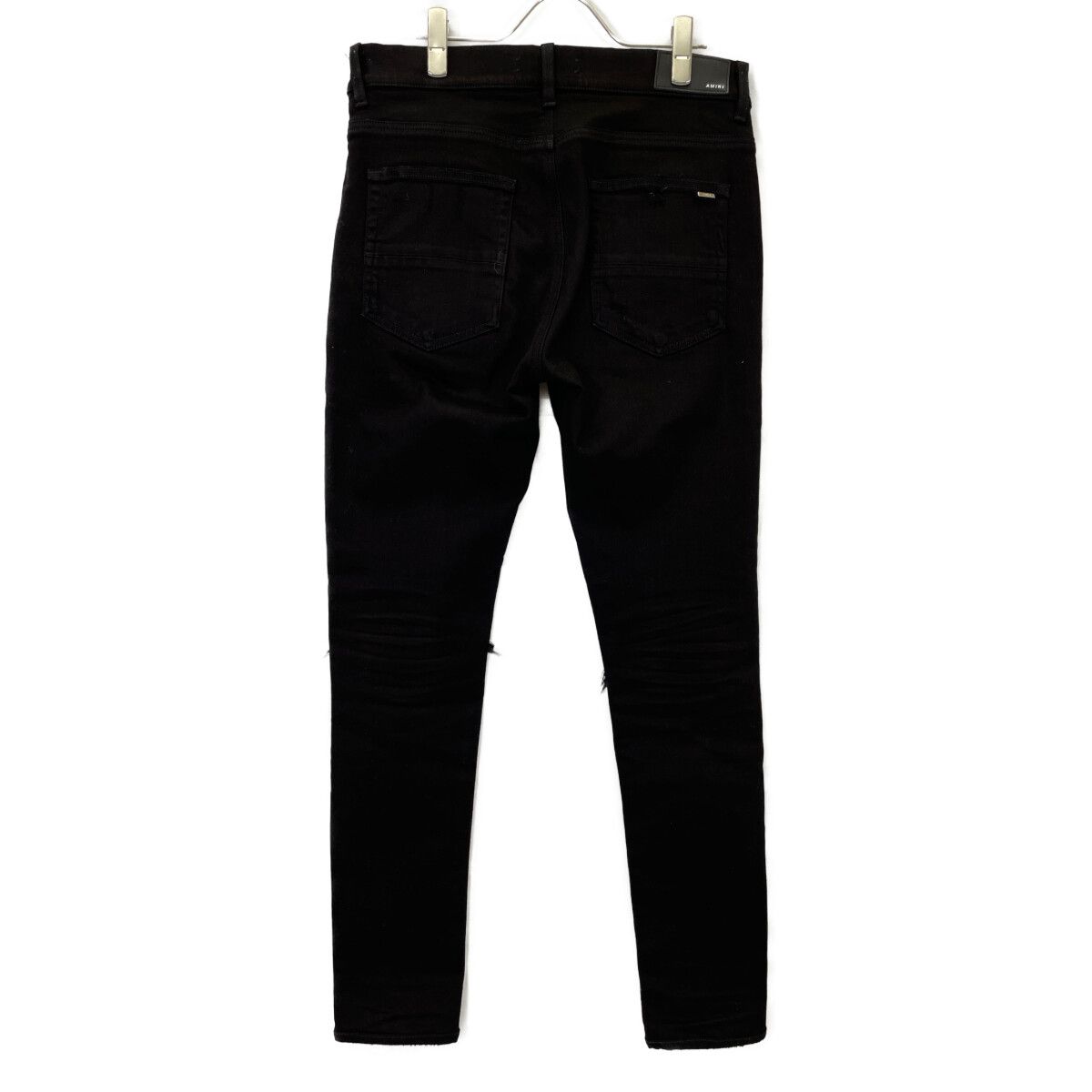 AMIRI アミリ MX1 ﾀﾞﾒｰｼﾞ&ﾘﾍﾟｱ加工 ﾌﾞﾗｯｸ ﾃﾞﾆﾑ 33 - メルカリ