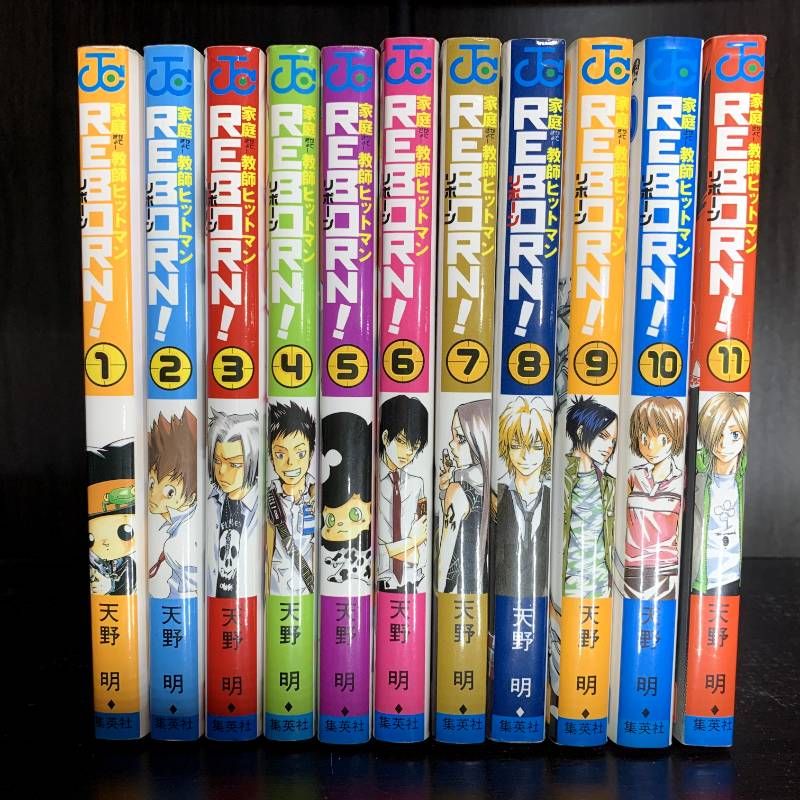 st　家庭教師ヒットマンREBORN 文庫版　全巻セット　天野明 91M6PLJVojL.jpg_BO30,255,255,