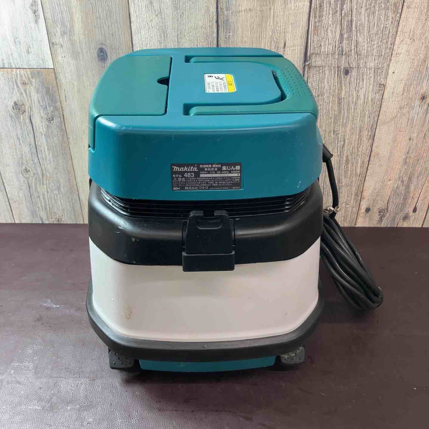 中古品】マキタ(makita) 集じん機 483 集塵機 掃除機 100V【東大和店 