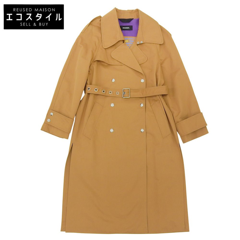 DIESEL ディーゼル レーヨン×コットン サイドスリット ダブルブレスト