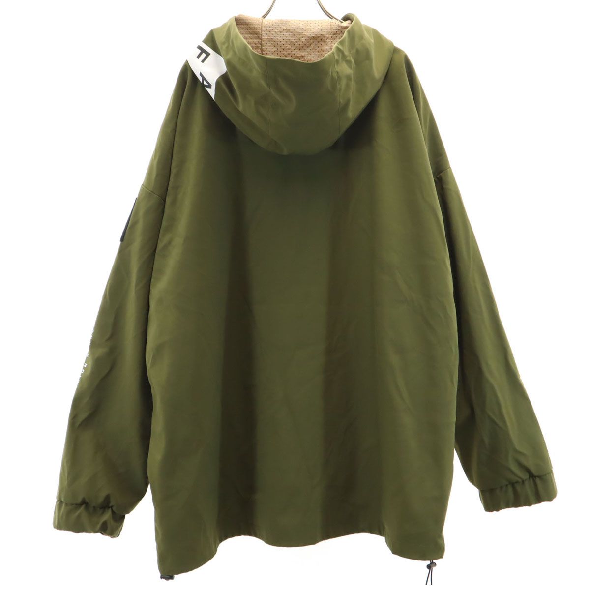 美品！ サロモン アノラックパーカー ハーフジップ スキー XL カーキ 美品！ サロモン アノラックパーカー ハーフジップ スキー XL カーキ