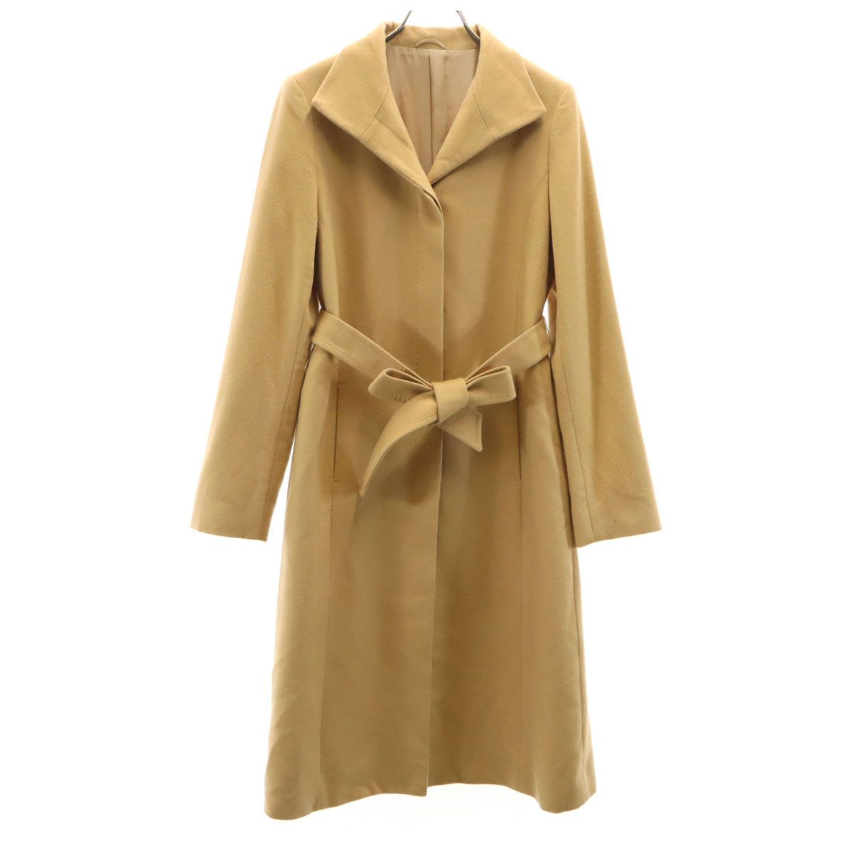 ANAYI アナイ 日本製 カシミヤブレンド ロングコート 38 ベージュ レディース ANAYI アナイ 日本製 カシミヤブレンド ロングコート 38 ベージュ