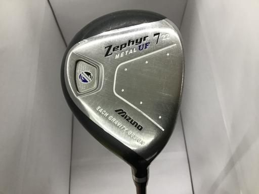 中古】 ミズノ ZEPHYR METAL UF(2007) 7W フェアウェイウッド FW