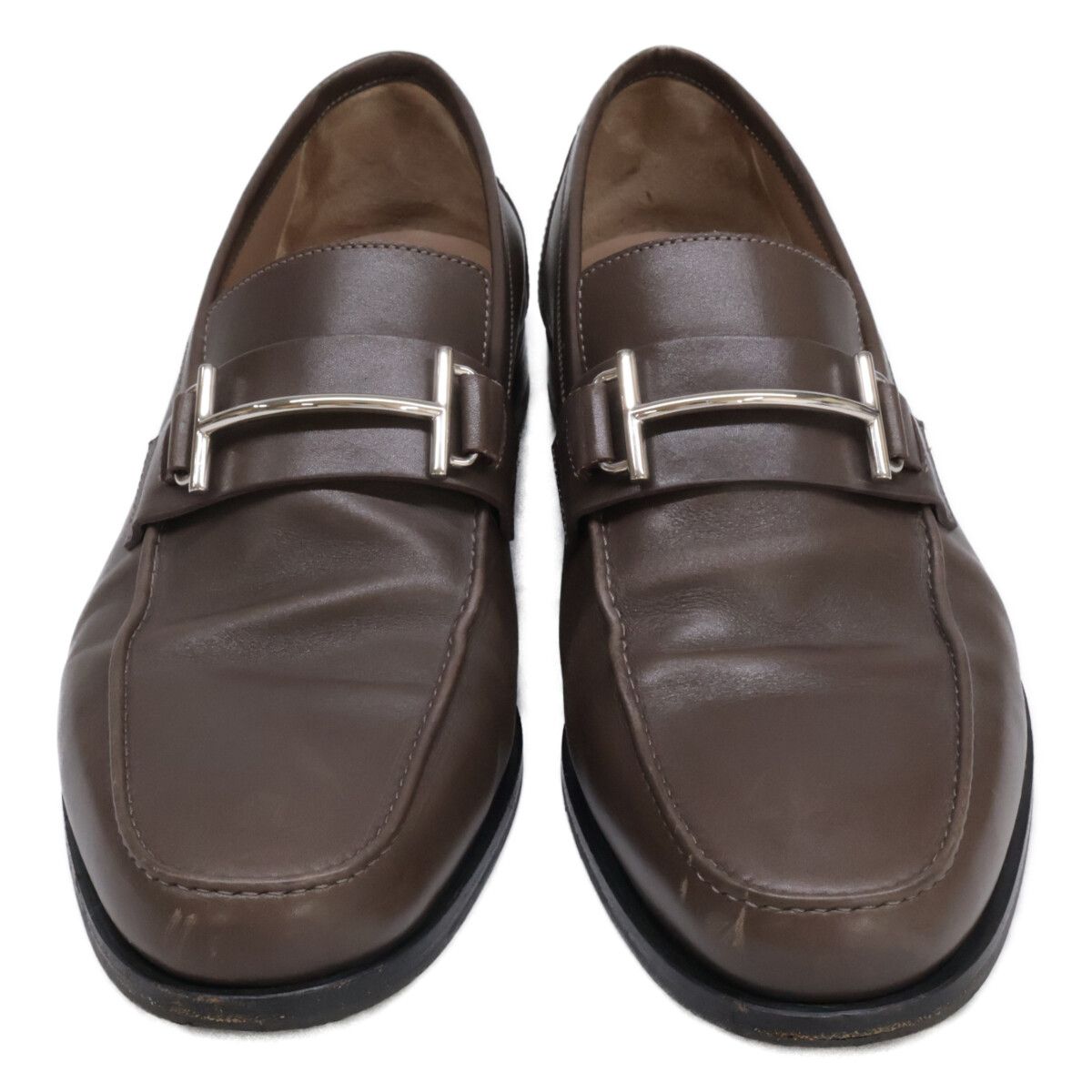 HERMES エルメス 182318ZH ビット レザー ローファー 40 - メルカリ