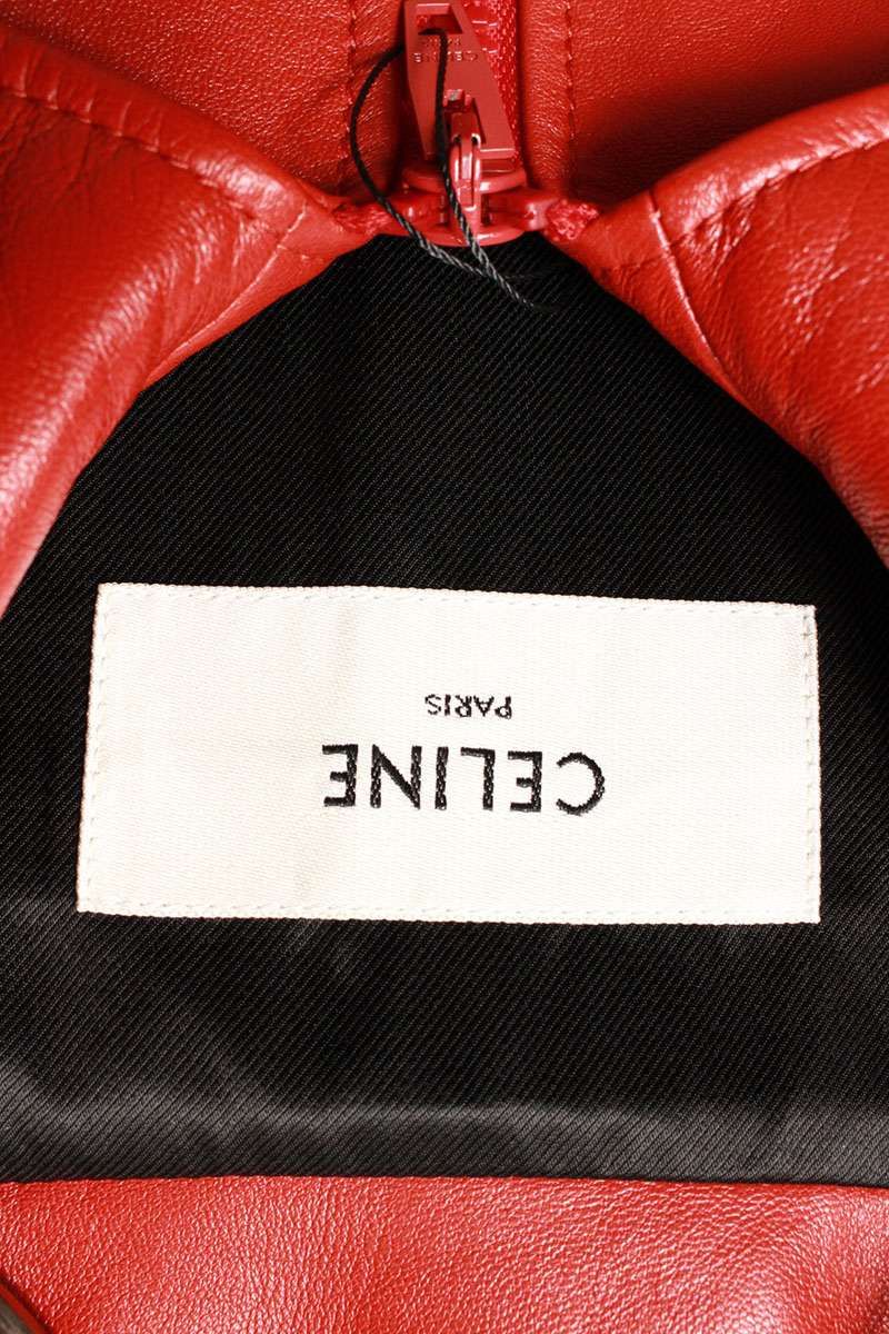 セリーヌ 2EE46280D スタッズレザーレザージャケット メンズ 46 - メルカリ 