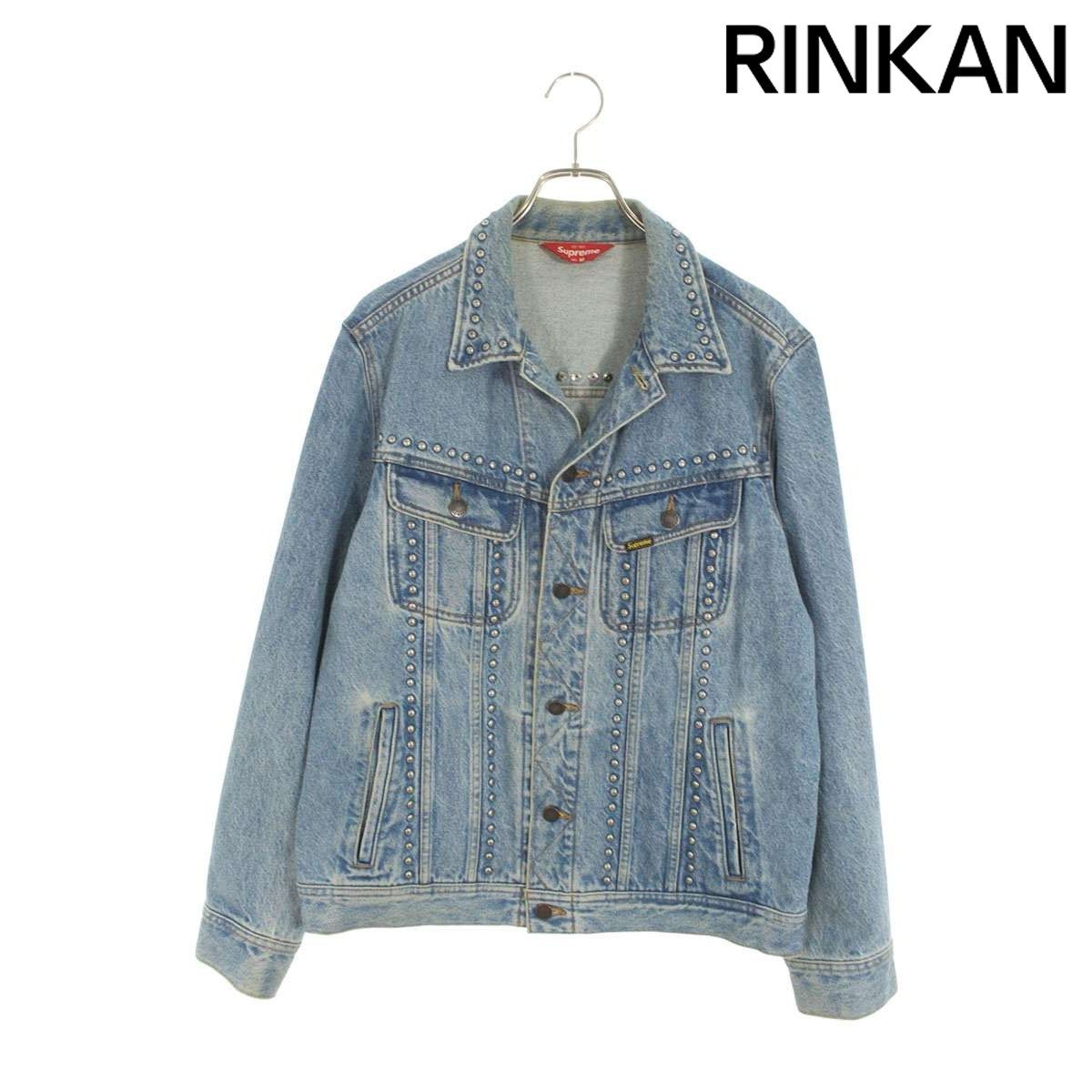シュプリーム Studded Denim Trucker Jacket スタッズデニムジャケット