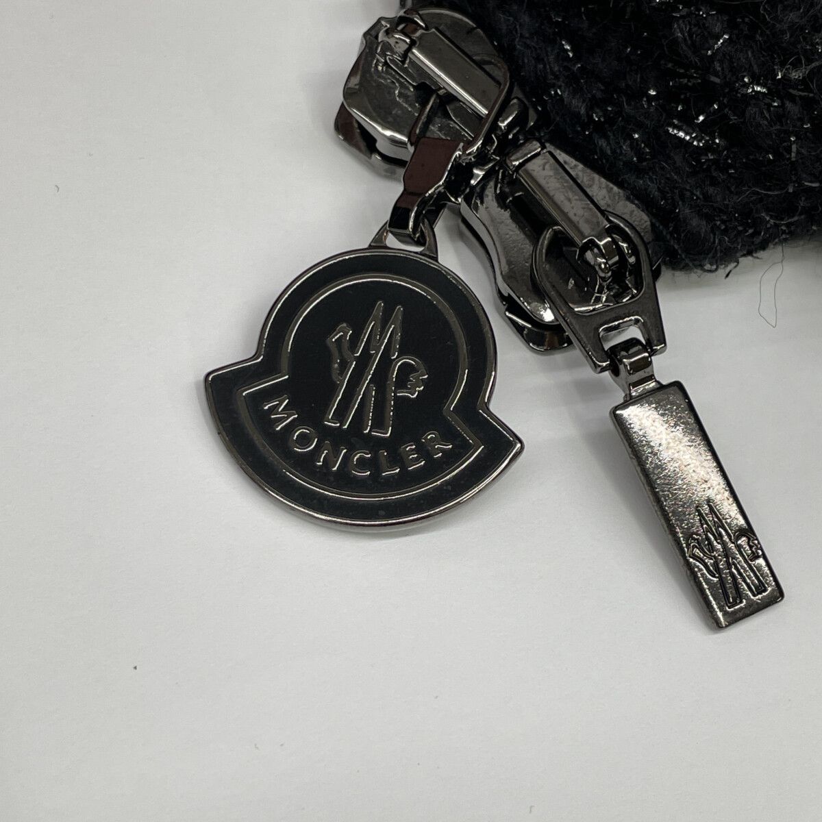 MONCLER モンクレール 並行 RATEL ﾌﾞﾗｯｸ ﾗﾒﾂｲｰﾄﾞ ｼｮｰﾄﾀﾞｳﾝｼﾞｬｹｯﾄ 00