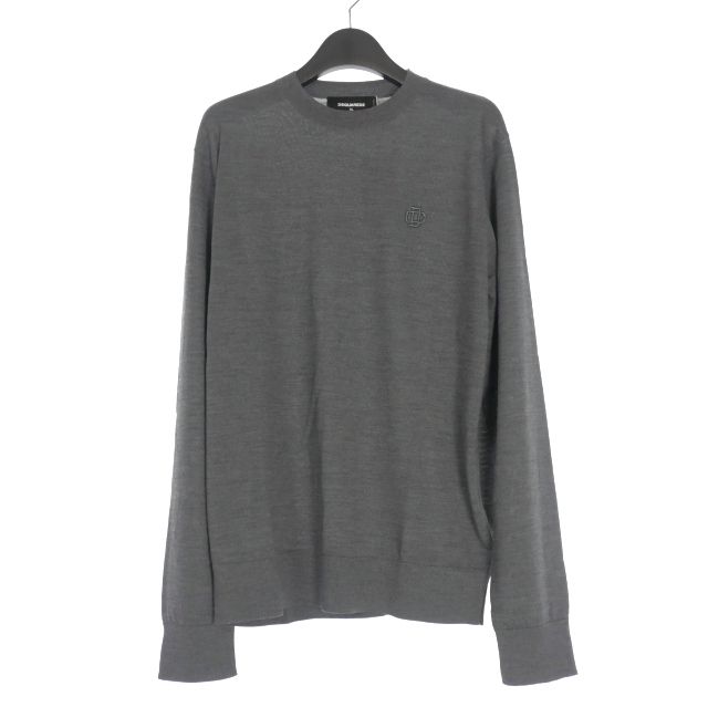 ディースクエアード DSQUARED2 23AW Dc Crewneck DC刺繍 クルーネック