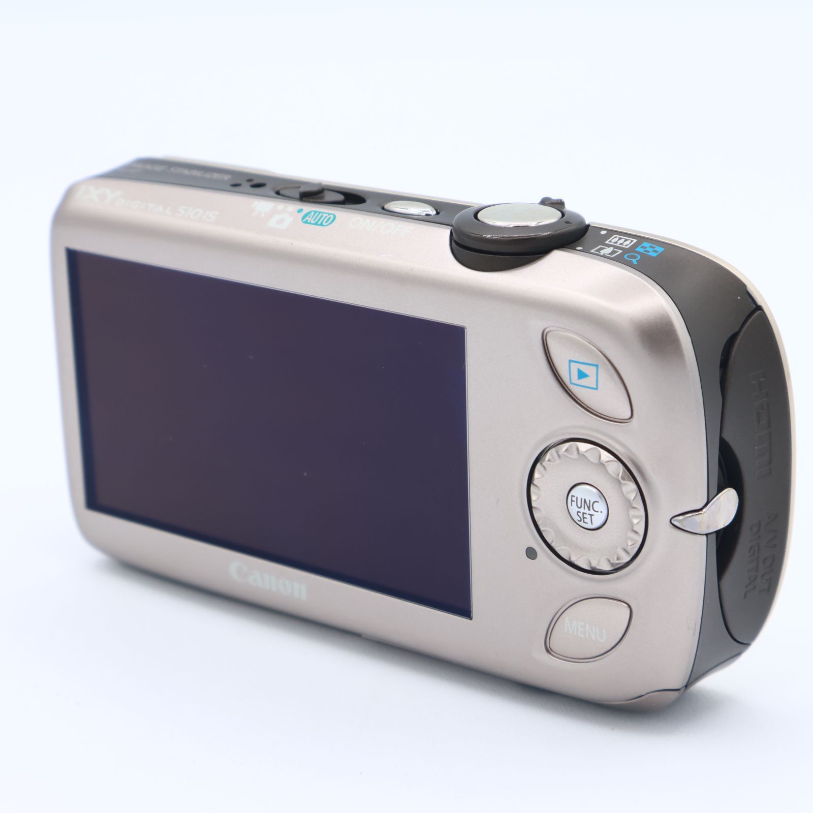 Canon キヤノン デジタルカメラ IXY DIGITAL (イクシ) 510 IS ゴールド