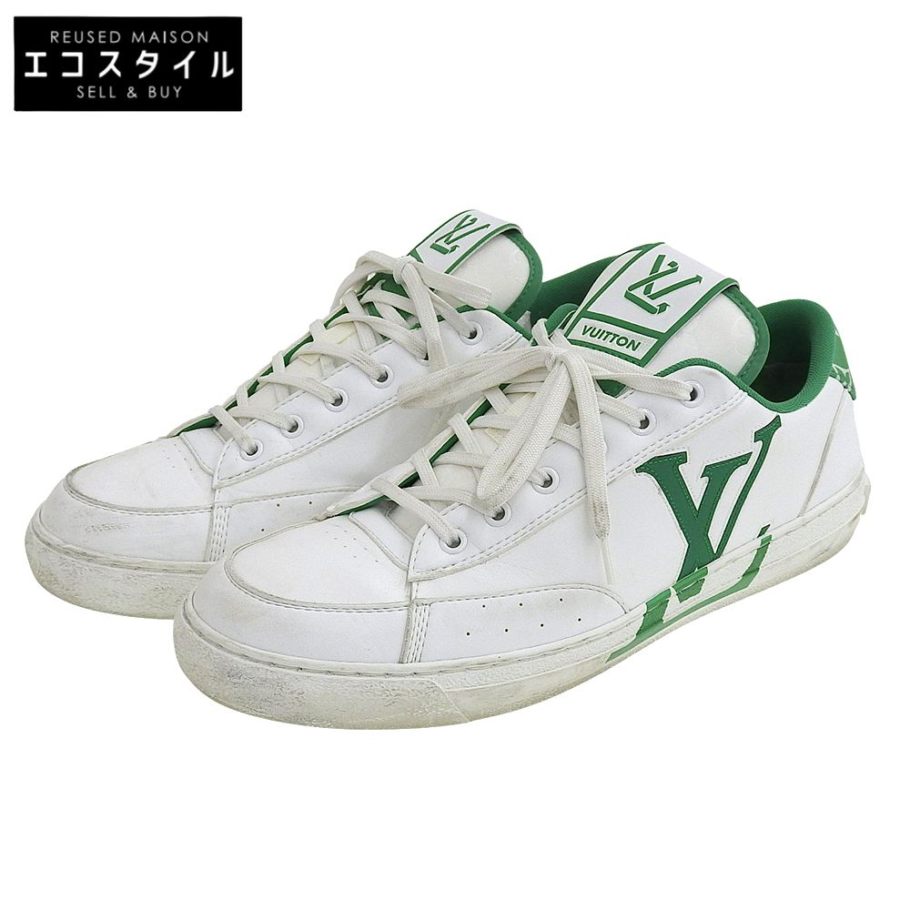 LOUIS VUITTON ルイヴィトン チャーリーライン LVロゴ ローカット