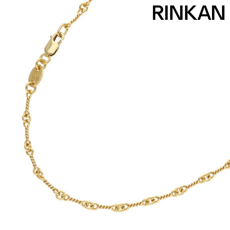 クロムハーツ 22K NECKCHAIN T20/ツイストチェーン20inch ゴールド