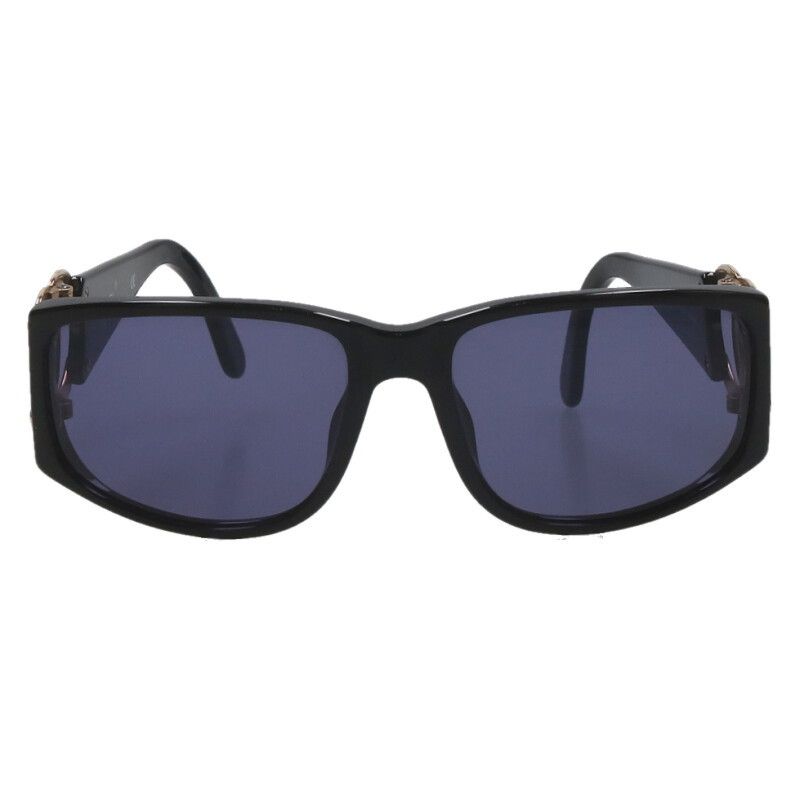 シャネル ココマークテンプルスクエアフレームサングラス メンズ  