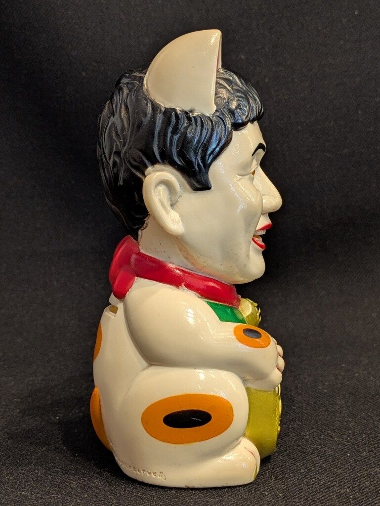 日本テレビ ビートたけし たけし招き猫 貯金箱 140mm - メルカリ