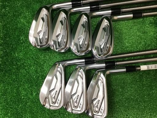 中古】 ダンロップ SRIXON ZX5 Mk II 8S アイアンセット IR 純正特注