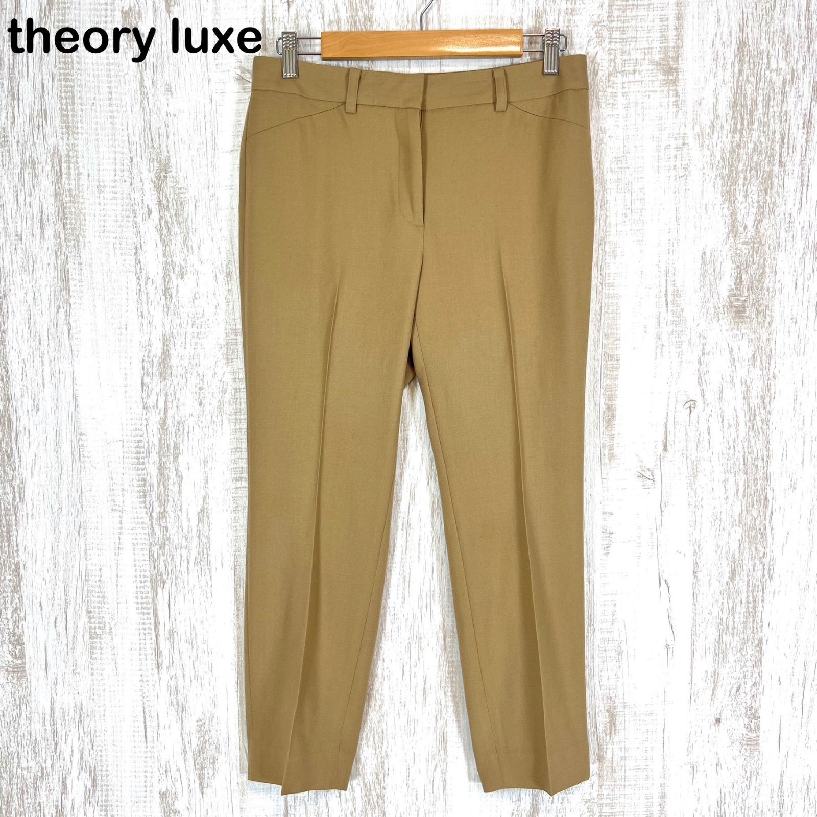 美品 theory luxe セオリーリュクス SAXONY SOFT AMRAH ウール