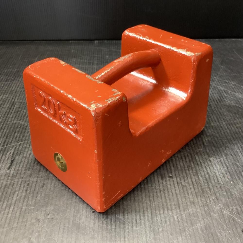 新光電子 M2RF-20K 鋳鉄製枕型分銅 20kg M2級 [203]