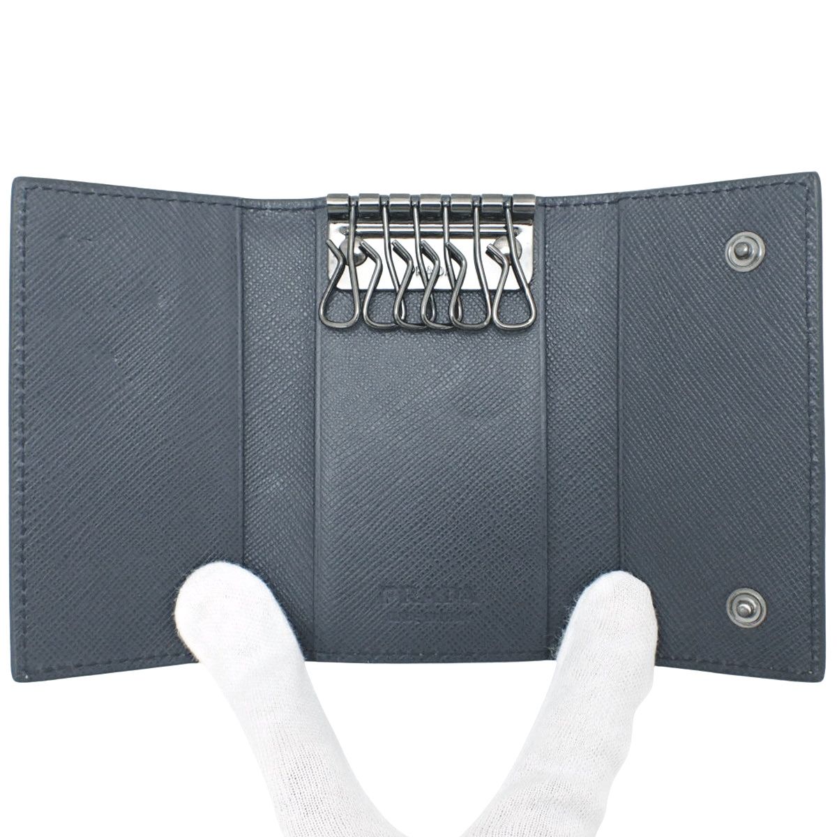 PRADA(プラダ) 6連 キーケース キーケース/キーリング 小物  