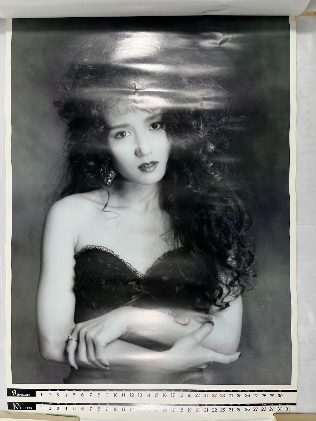 M-TRUNK & POEM 浜田麻里 HAMADA MARI 1991年 壁掛けカレンダー