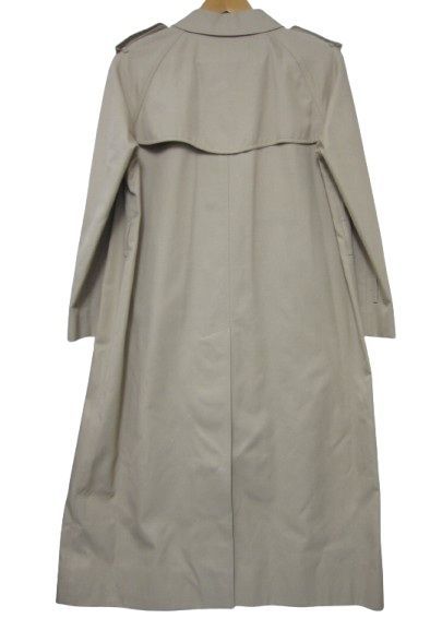 バーバリーズ　ノバチェック　ステンカラーコート　白タグ　Mサイズ　比翼仕立て ✨BURBERRY 英国製 ノバチェック 比翼仕立て ステンカラーコート