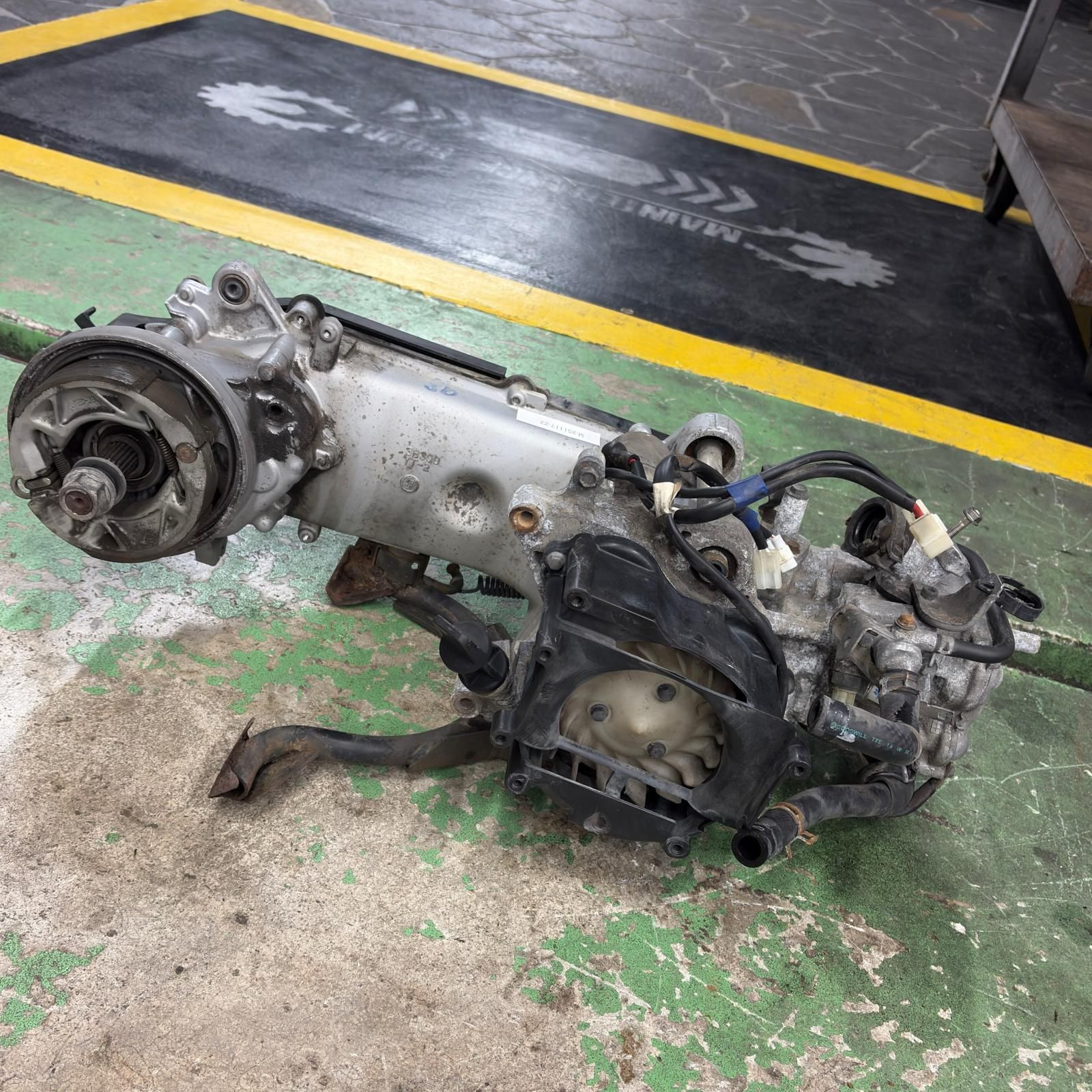 YAMAHA ギア UA07J エンジン 始動確認済 ヤマハ Yahoo!オークション