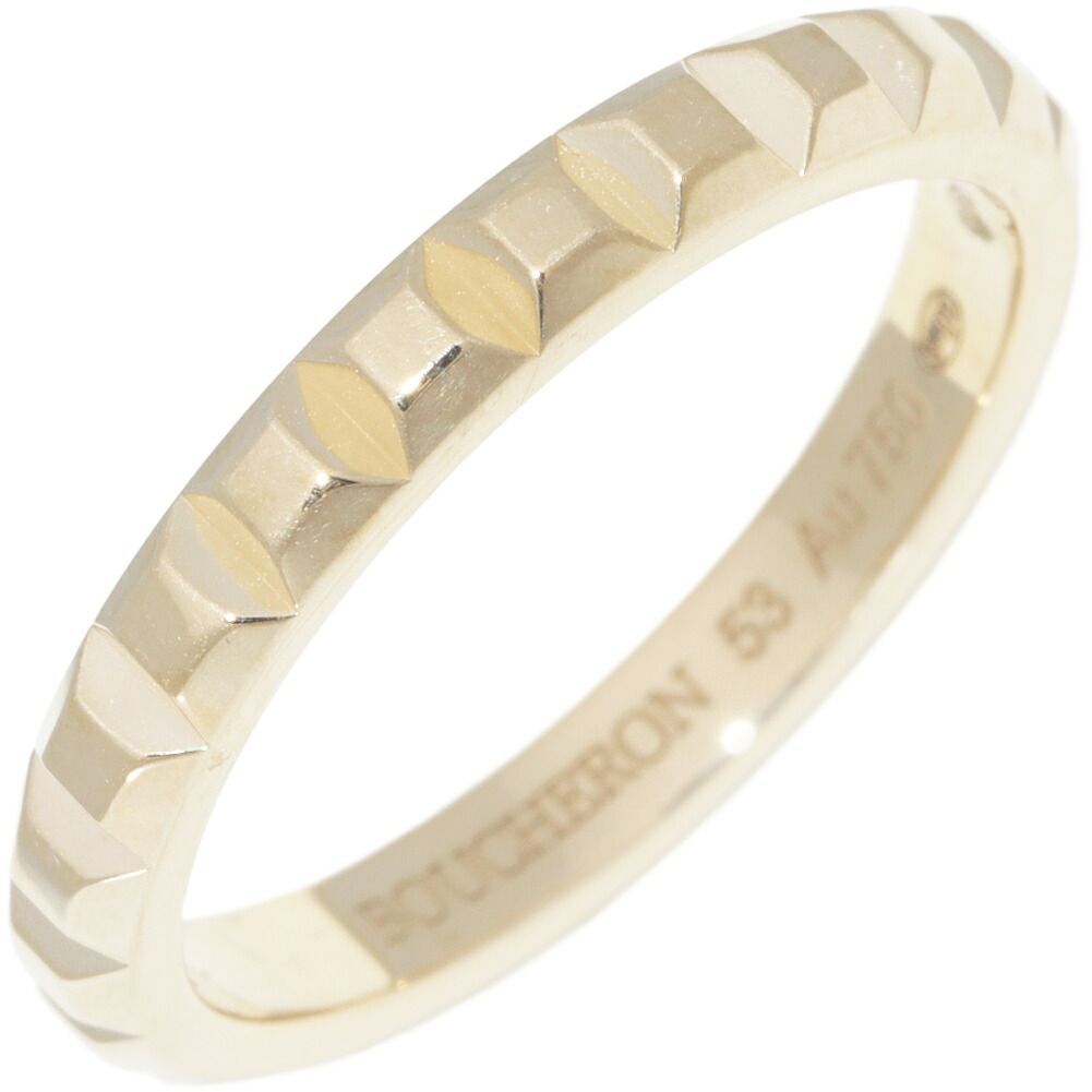 ブシュロン 指輪 K18YG キャトル クルドパリ リング ミディアム