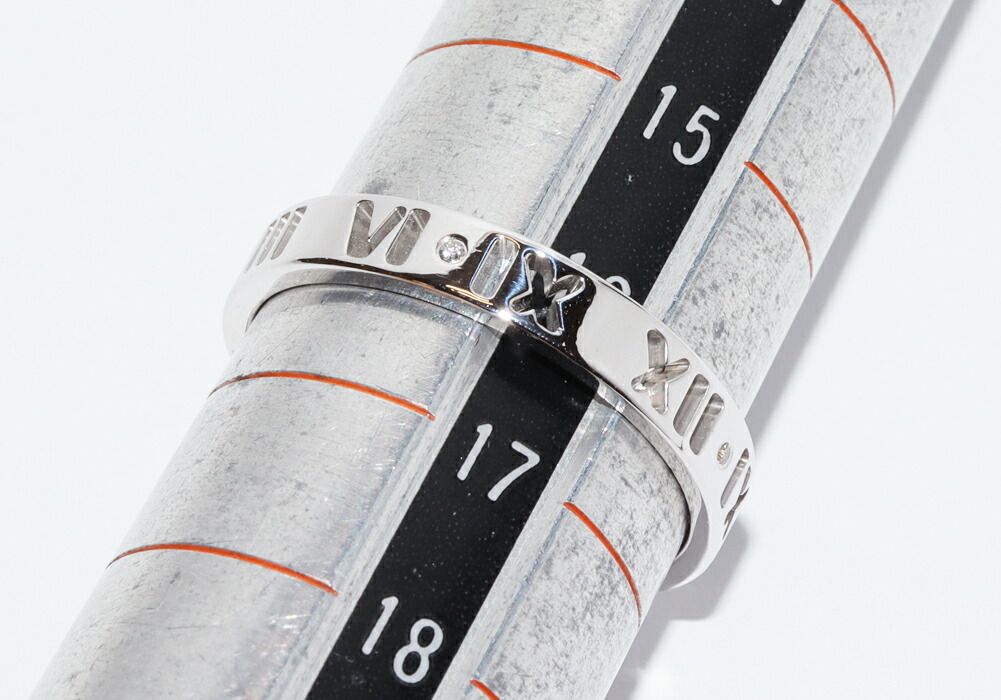 ティファニー 指輪 K18WG ダイヤ4P アトラス ピアスドリング - メルカリ