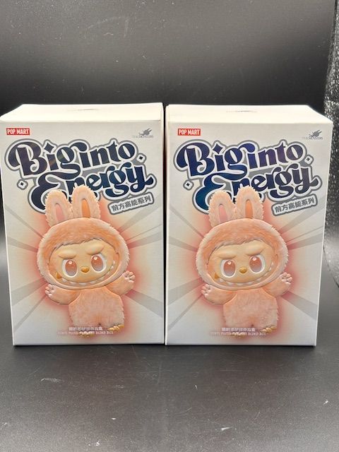 正規品・未開封】ラブブ Labubu Big into Energy 2ピース ポップマート