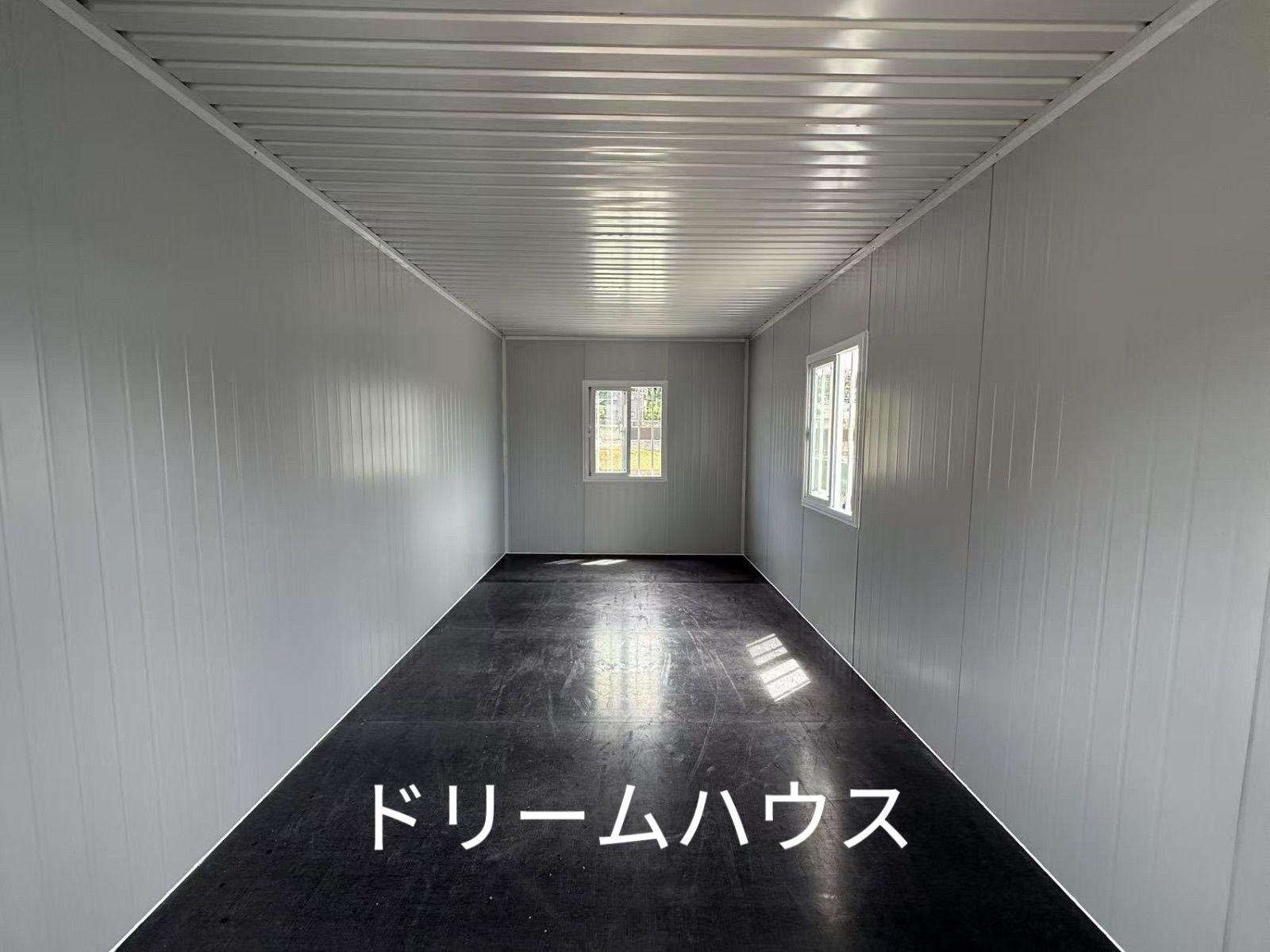 仮設プレハブ2.5x4x2.8m 白色 倉庫 事務所 店舗 物置 - メルカリ