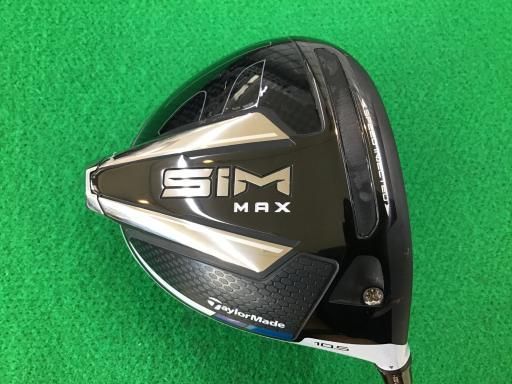 中古】 テーラーメイド SIM MAX 10.5° ドライバー DR 純正特注シャフト