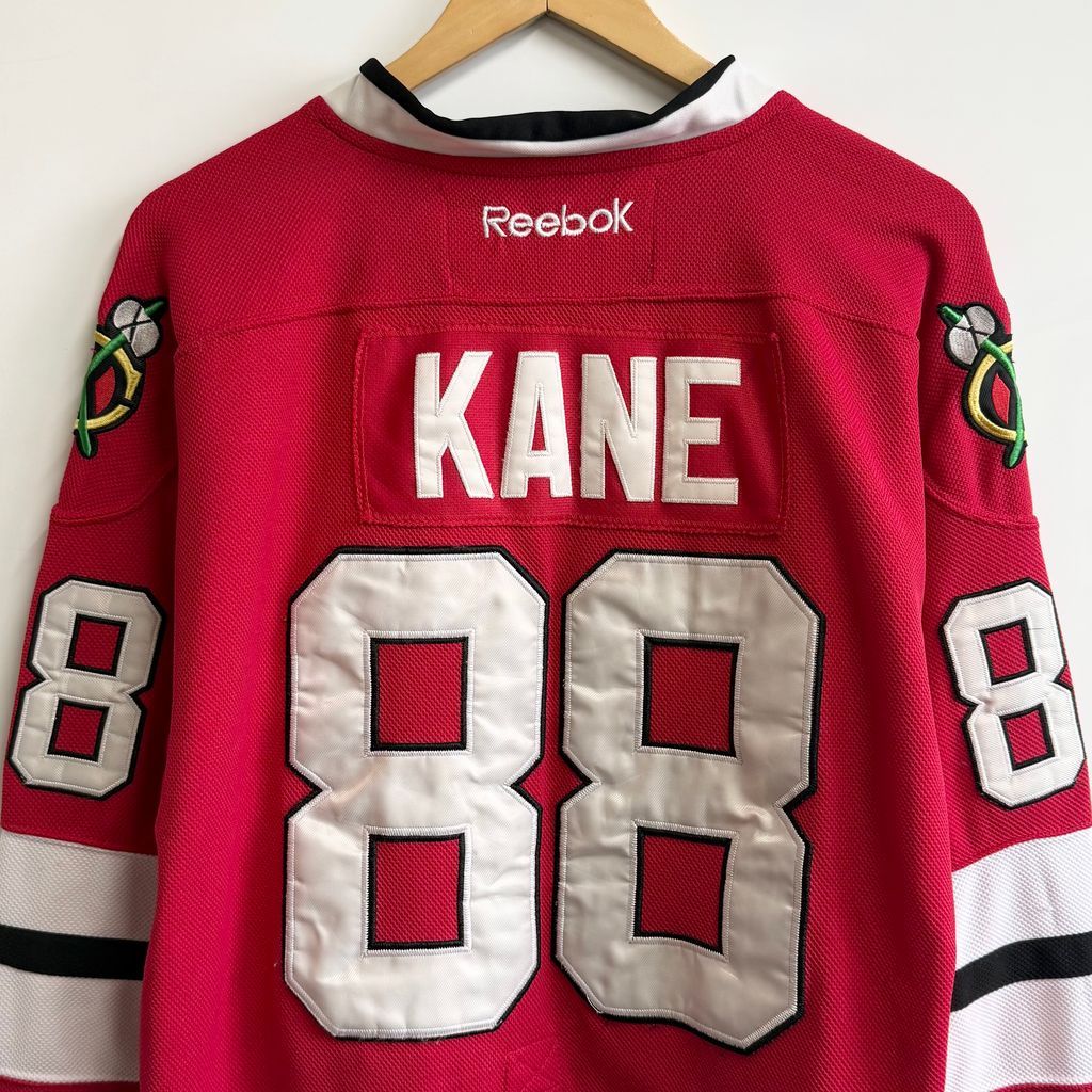Reebok×NHL シカゴ ブラックホークス ユニフォーム ゲームシャツ
