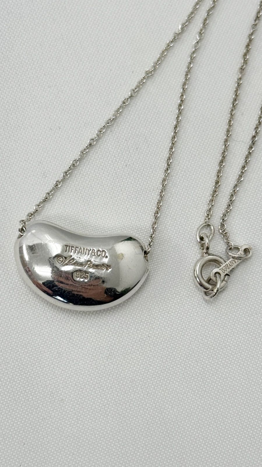 美品 ティファニー ビーンズ エルサペレッティ カフス シルバー 925 美品 ティファニー ビーンズ カフス エルサペレッティ ラージ シルバー