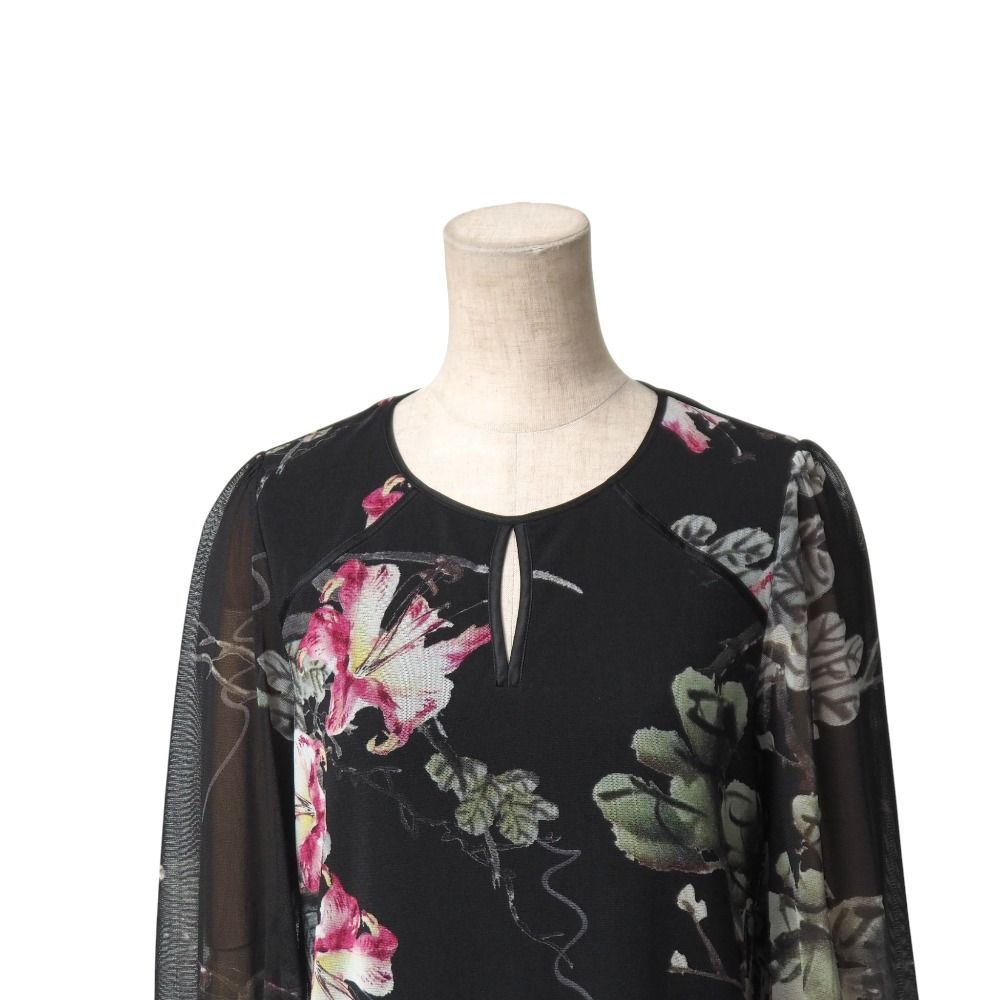 □美品□VIVIENNE TAM ヴィヴィアンタム ワンピース サイズ40 フラワー