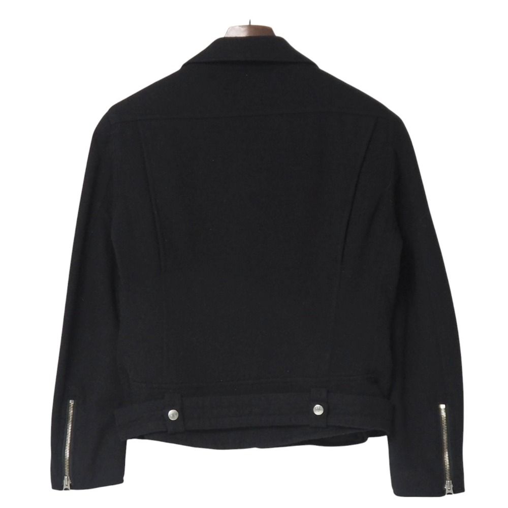 ジュンヤワタナベコムデギャルソン 縮絨ライダースジャケット ジュンヤワタナベ コムデギャルソンJUNYA WATANABE COMME des GARCONS