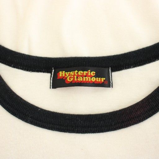 ヒステリックグラマー HYSTERIC GLAMOUR リンガーTシャツ カットソー