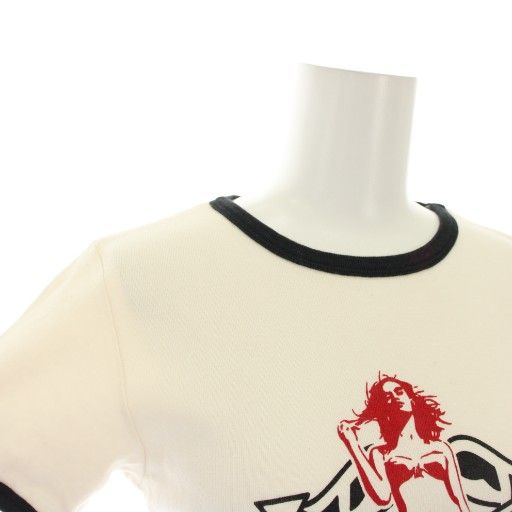 ヒステリックグラマー HYSTERIC GLAMOUR リンガーTシャツ カットソー