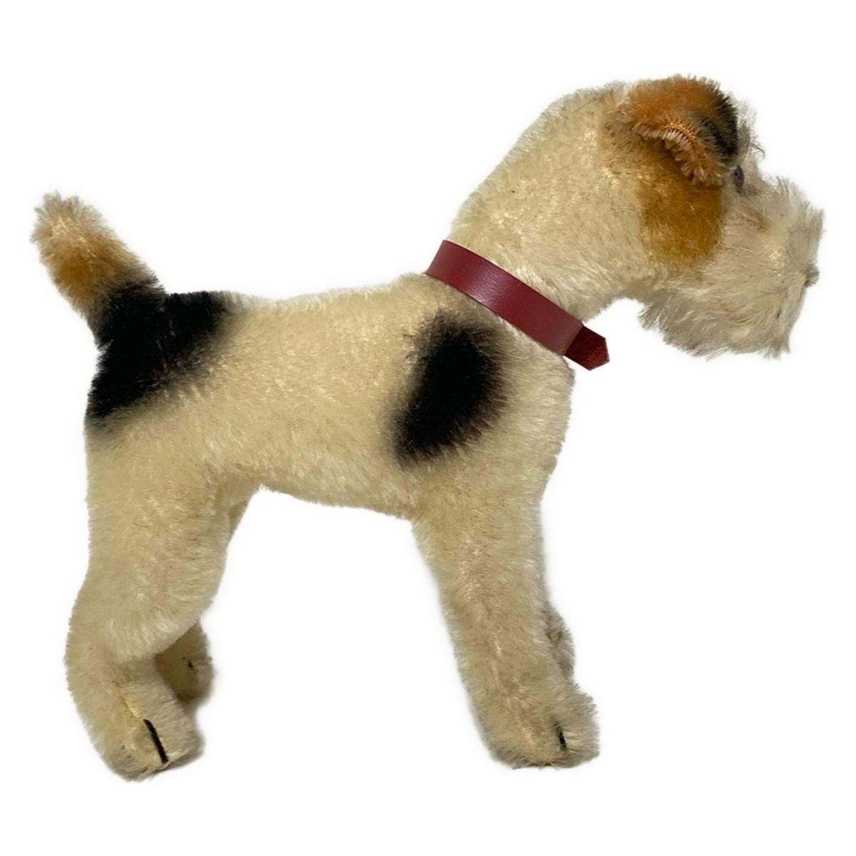 Steiff(シュタイフ) ぬいぐるみ - ベージュ×黒×マルチ イヌ コットン