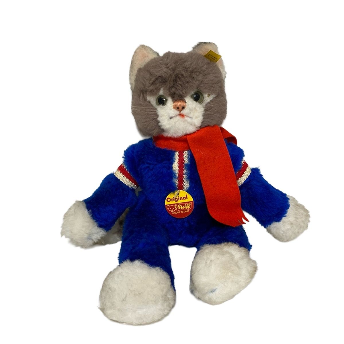未使用品 シュタイフ ニャー ぬいぐるみ ネ・ネット「にゃー」のぬいぐるみ限定発売 - ドイツの老舗シュタイフ