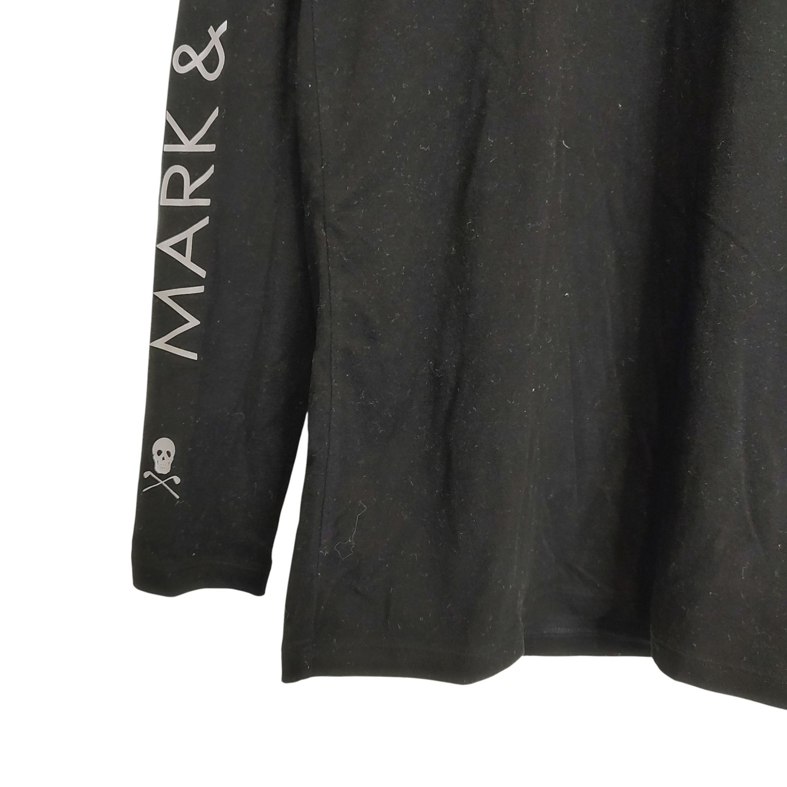 MARK&LONA タートルネックセーター ブラック MARK&LONA マークアンドロナ ゴルフ 20AW タートルネック ニット MLM