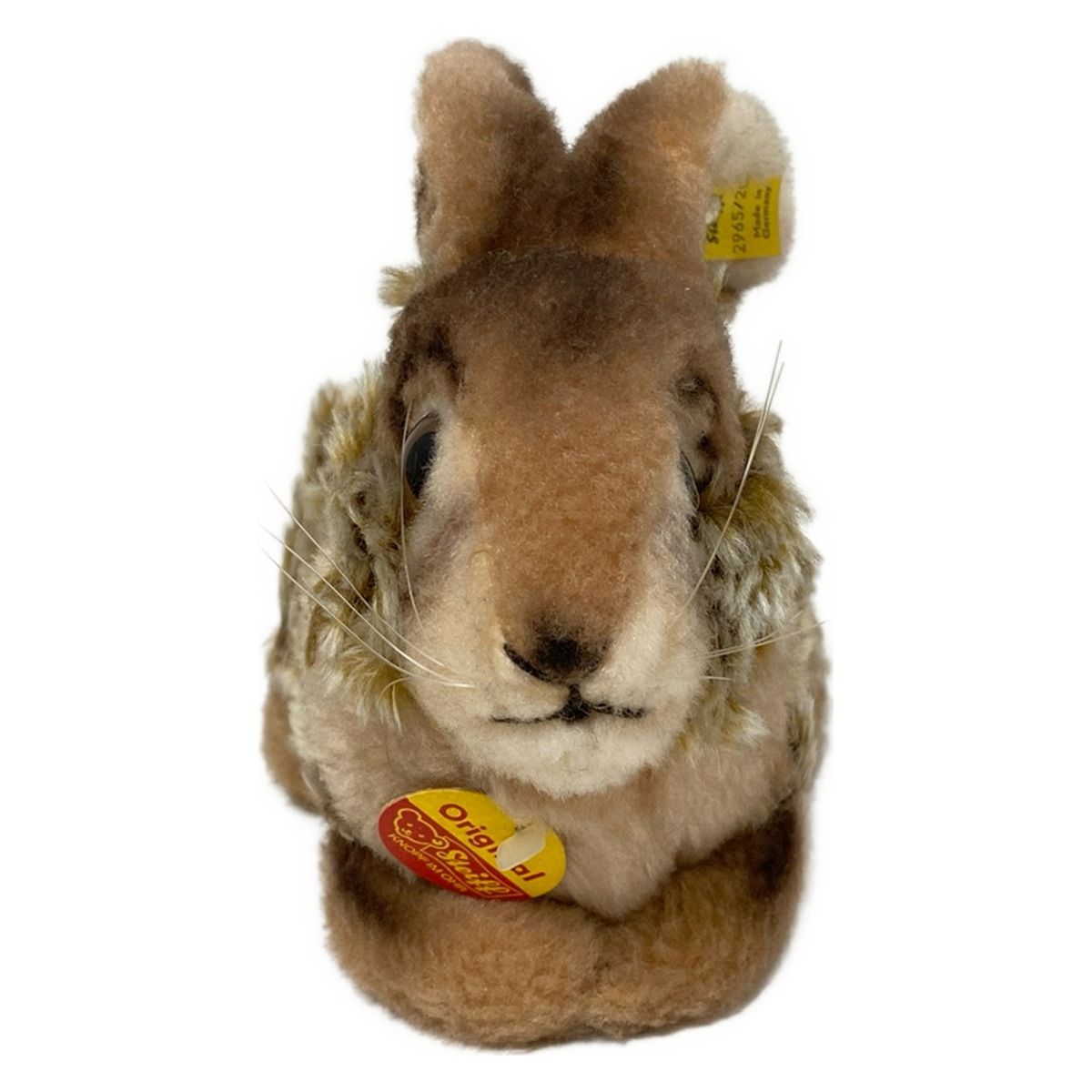 Steiff(シュタイフ) ぬいぐるみ美品 - ダークブラウン×アイボリー