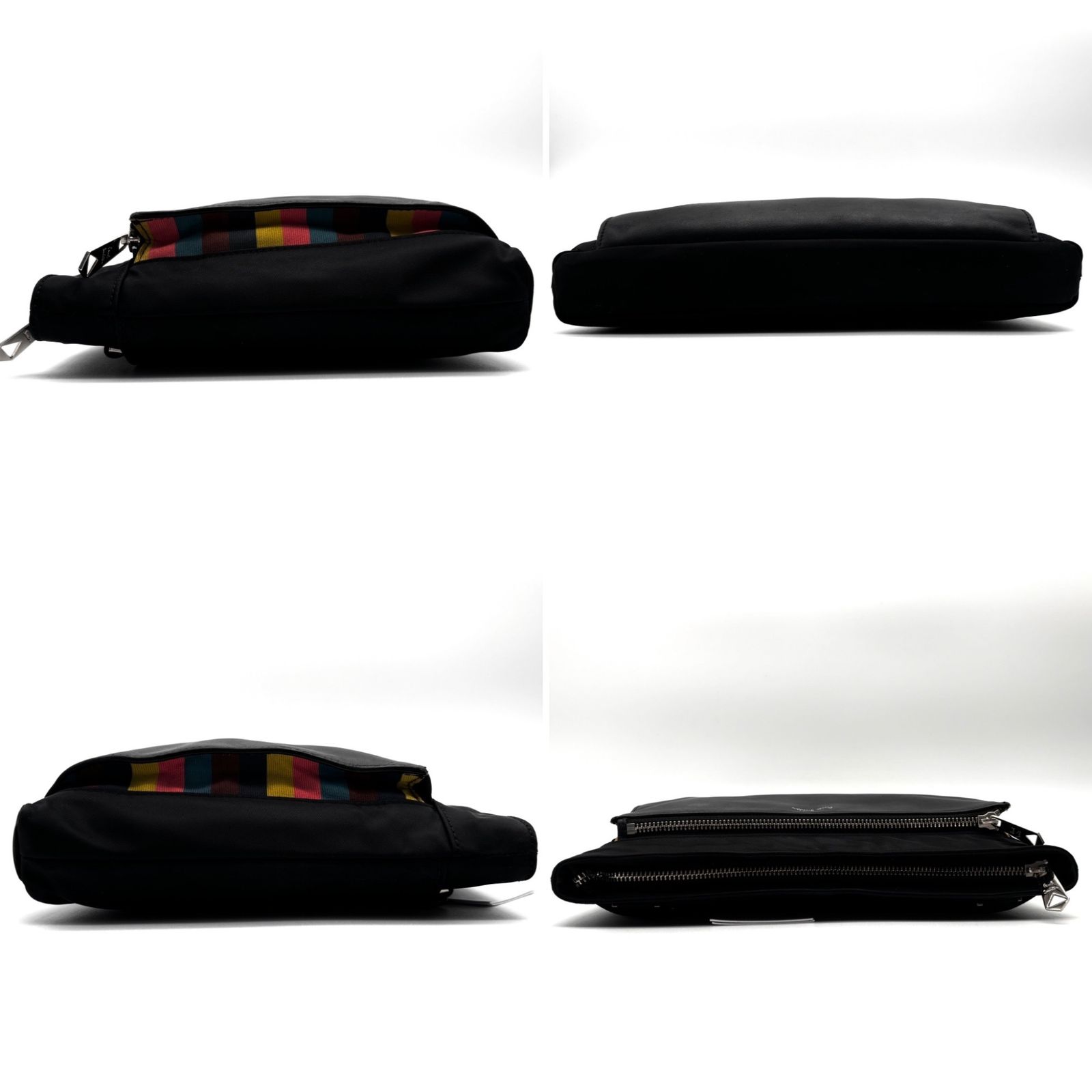 極美品 ポールスミス 2way ビジネスバッグ ショルダーバッグ ストライプ 極美品 ポールスミス 2way ビジネスバッグ ショルダーバッグ