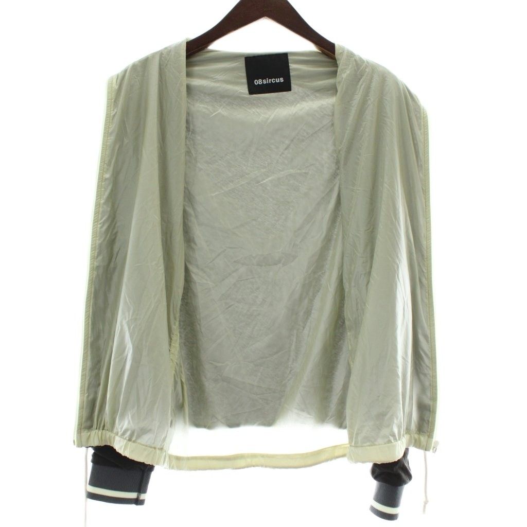 ゼロエイトサーカス 08SIRCUS ジャケット ブルゾン 麻 リネン混