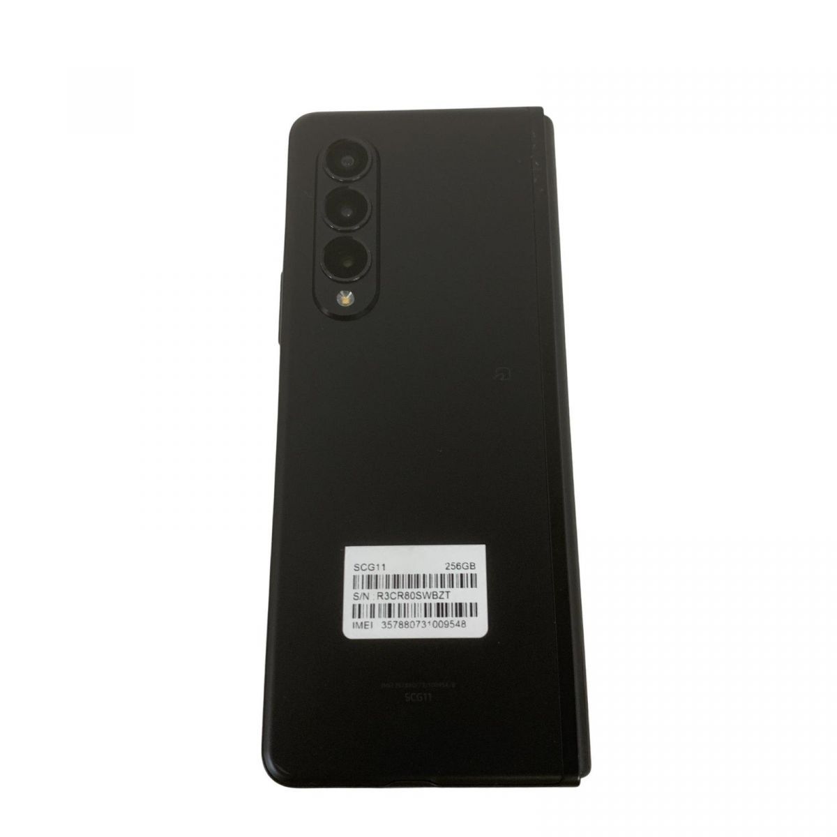 スマートフォン Samsung サムスン Galaxy Z Fold3 SCG11 256GB