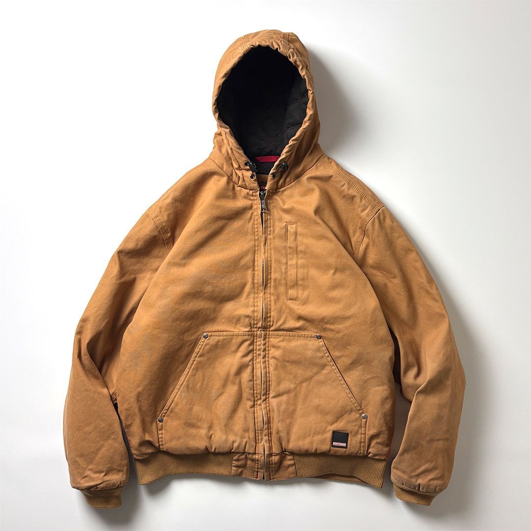 カーハート　アクティブジャケット　ダック地　USA製　キルティング　ブラウン　Ｌ ct116-1b.jpg?fitin=272:272