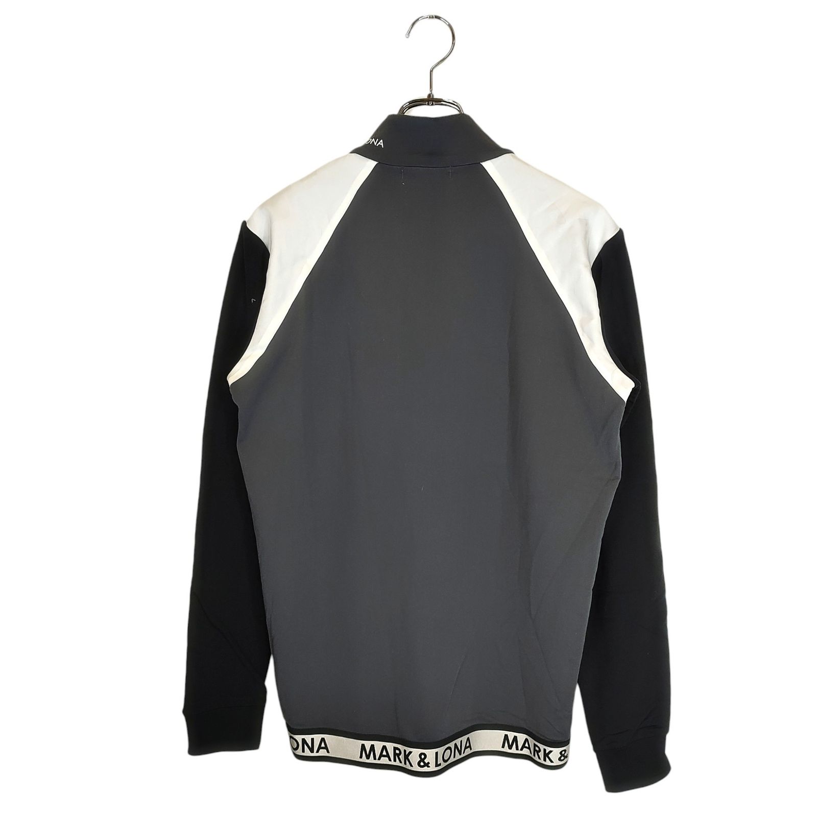 MARK&LONA マークアンドロナ ゴルフ モックネック ジップ アップ 長袖
